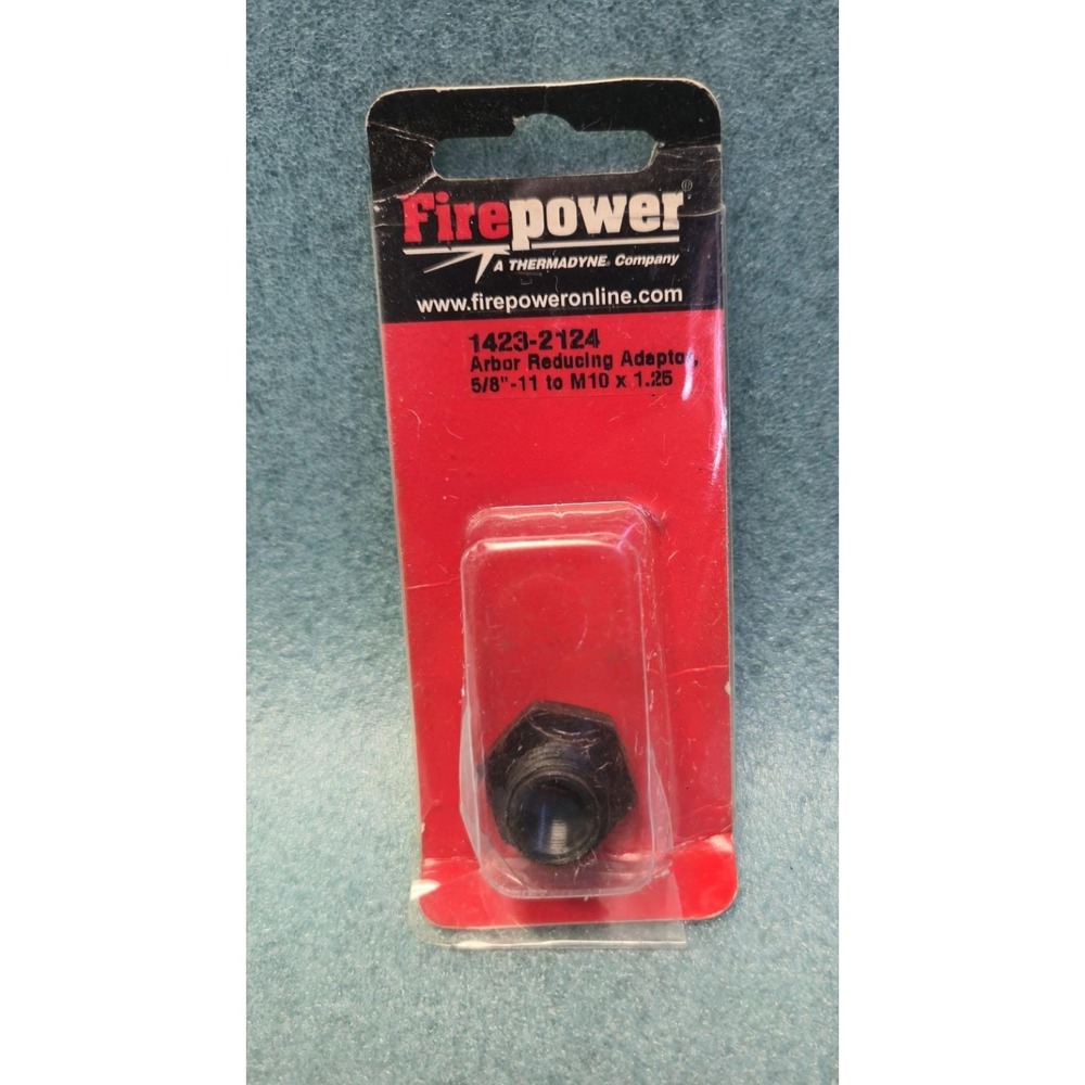 FirePower Reducing Arbor Adapter 5/8-11 to M10 x 1.25 Grinder Tool 1423-2124